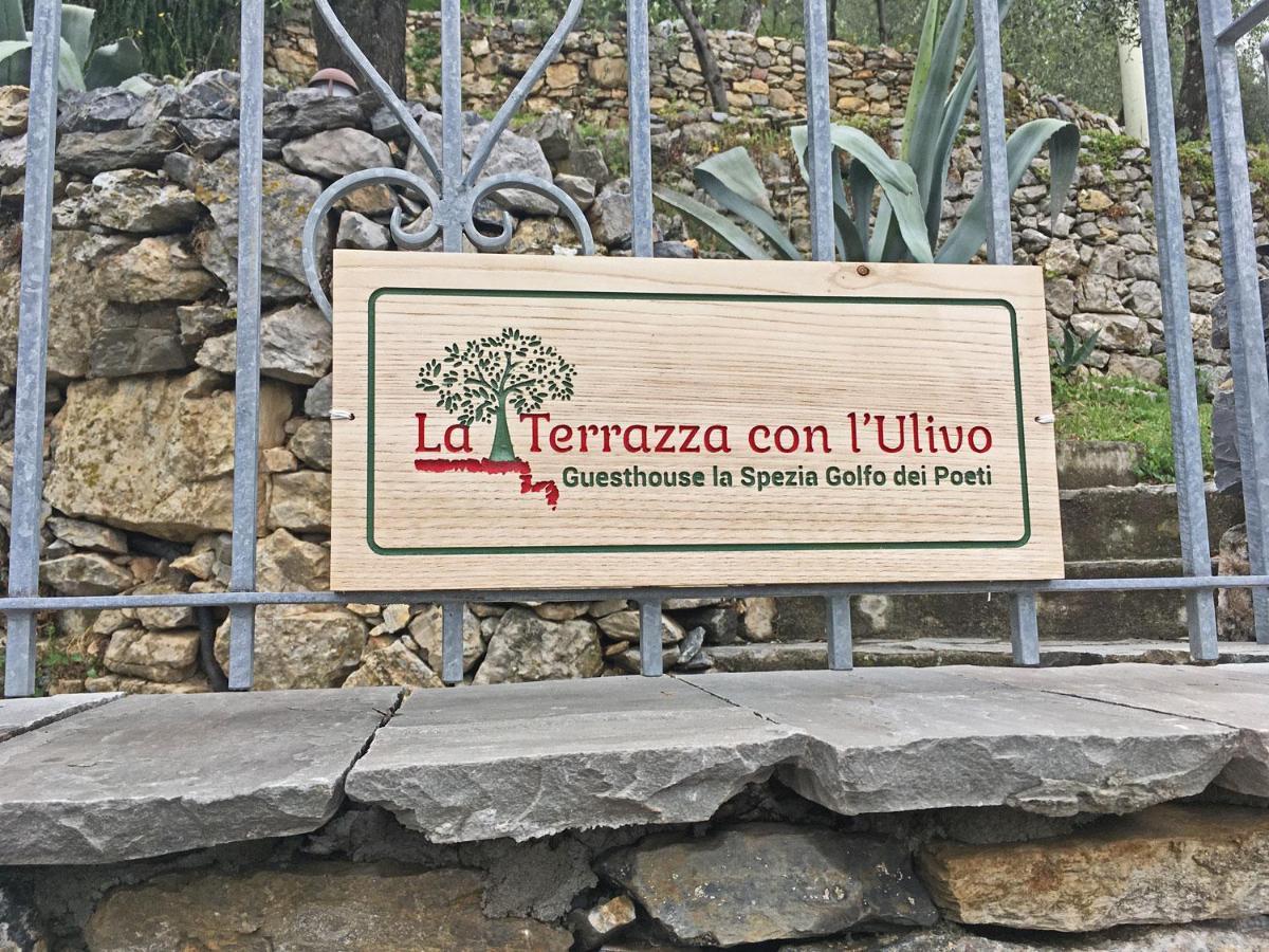 La Terrazza Con L'Ulivo - Guesthouse Con Terrazza E Vista Sul Golfo Dei Poeti Специя Екстериор снимка